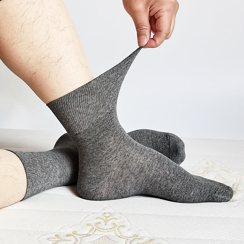 Chaussettes quart de cercle non serrées (5 paires) - image 3