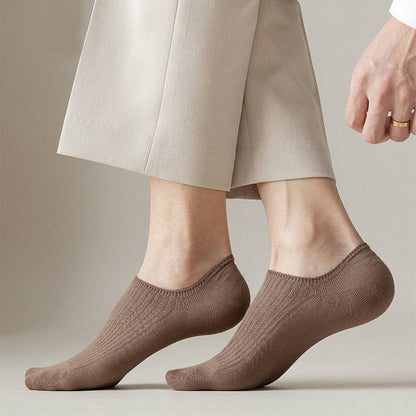 Chaussettes invisibles déodorantes Plusock (5 paires) - Chameau - EU39-46 (US5-12) - image 13