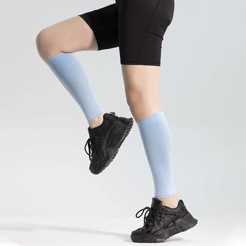 Chaussettes de compression unisexes Ice Silk Footless Cool - image 4