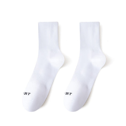 Chaussettes de sport en coton anti-odeurs Plusock (3 paires) - Blanc - EU43-48 (US9-13) - image 2