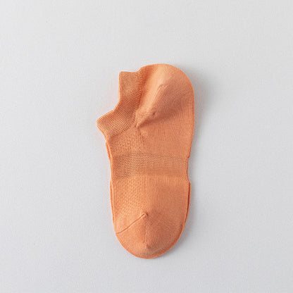 Chaussettes respirantes en maille (8 paires) - Orange - EU35-40 (US5-7) - image 9