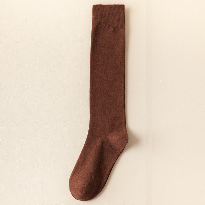 Chaussettes hautes absorbant la transpiration (3 paires) - Café - Convient à 220 lb - image 7