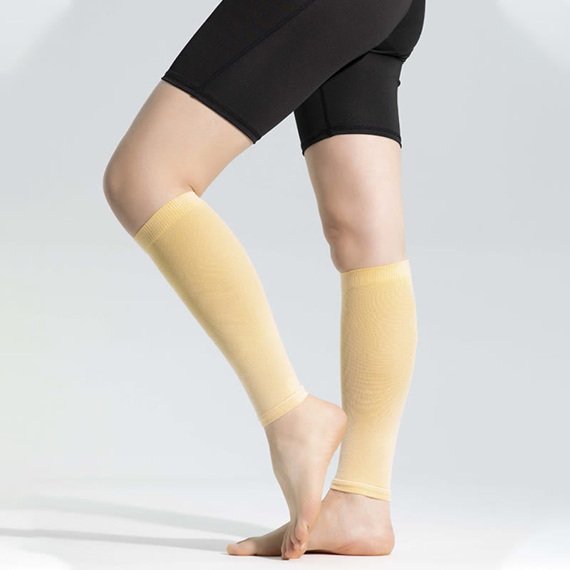 Chaussettes de compression unisexes Ice Silk Footless Cool