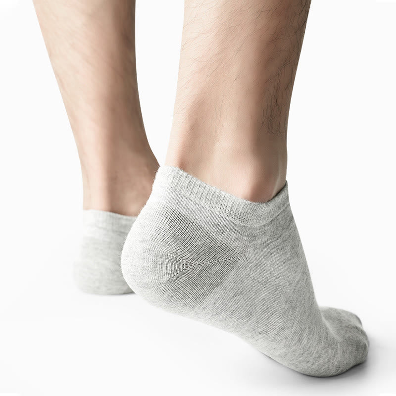 Chaussettes cheville 100% coton (6 paires) - image 4