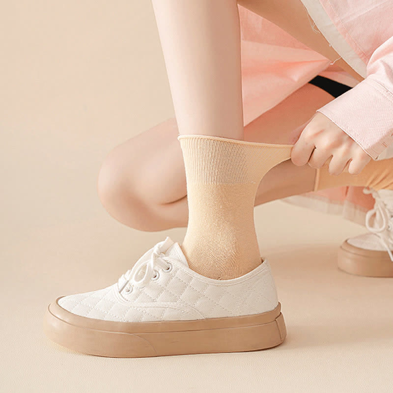 Chaussettes élastiques unies Plusock (6 paires) - image 9