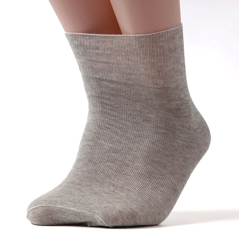 Lot de chaussettes Plusock sans coutures, quart de pouce - 45-50 - Gris clair - 5 paires - image 11