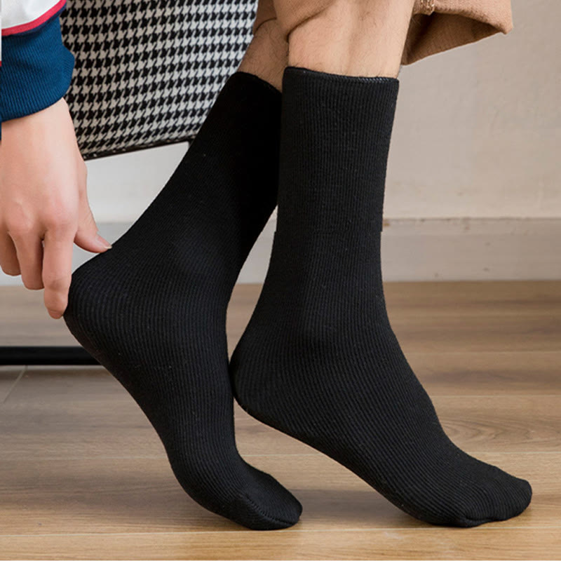 Chaussettes polaires unies grandes tailles (6 paires) - image 8