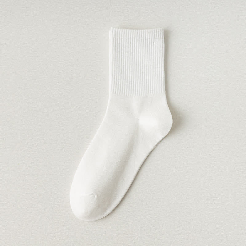 Chaussettes basses confortables en coton Plusock (6 paires) - Blanc - EU39-43 (US5-9) - image 4