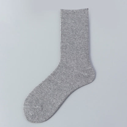 Chaussettes respirantes en coton doux grande taille (3 paires)