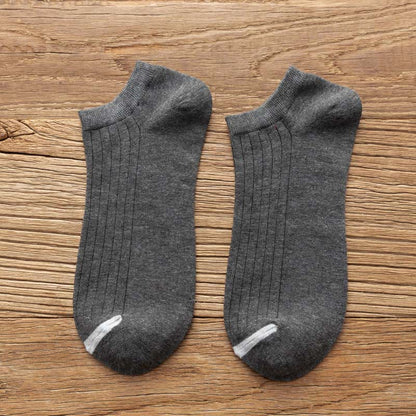 Chaussettes amples en coton rayé grande taille (3 paires)