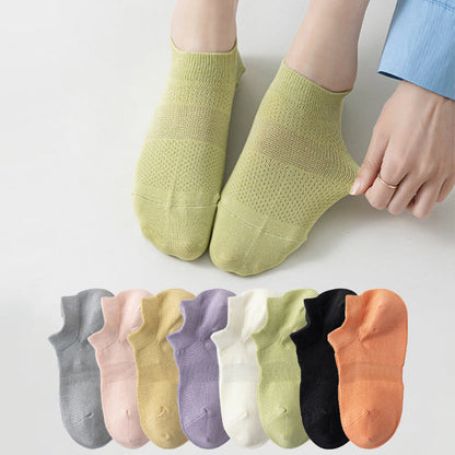 Chaussettes respirantes en maille (8 paires) - Multicolore - EU35-40 (US5-7) - image 0