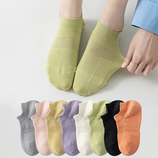 Chaussettes respirantes en maille (8 paires) - Multicolore - EU35-40 (US5-7) - image 0