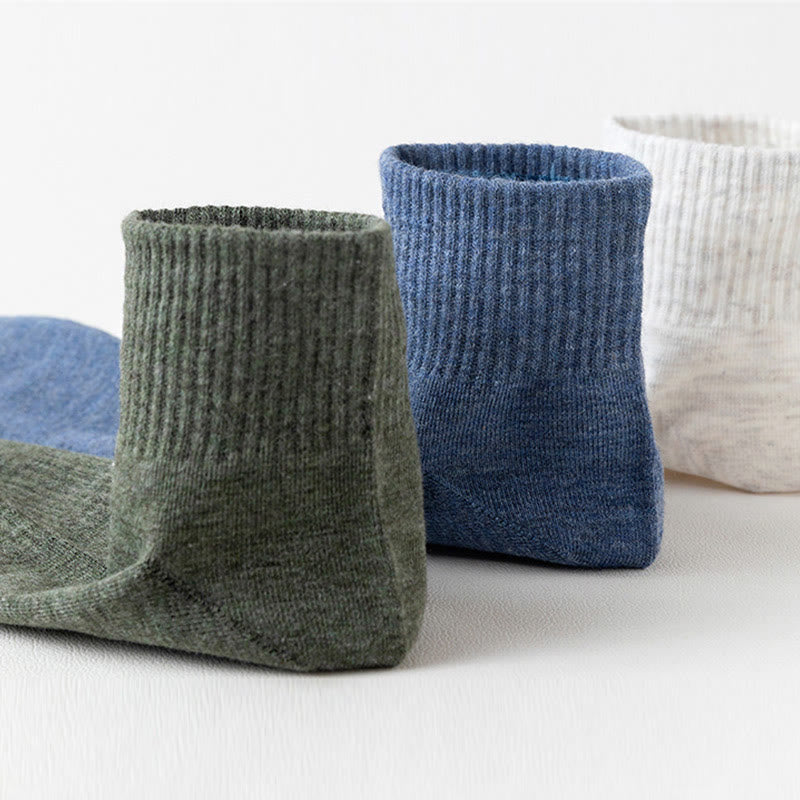 Chaussettes courtes respirantes en coton doux (7 paires) - image 6