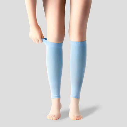 Chaussettes de compression unisexes Ice Silk Footless Cool - Bleu ciel - XL - image 35
