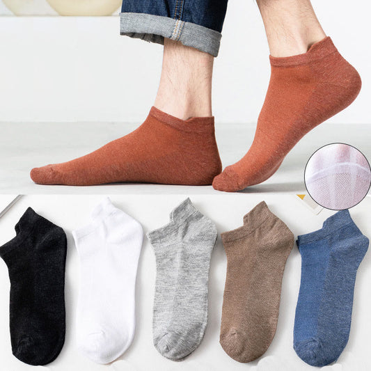 Chaussettes en coton multicolores (3 paires) - image 0