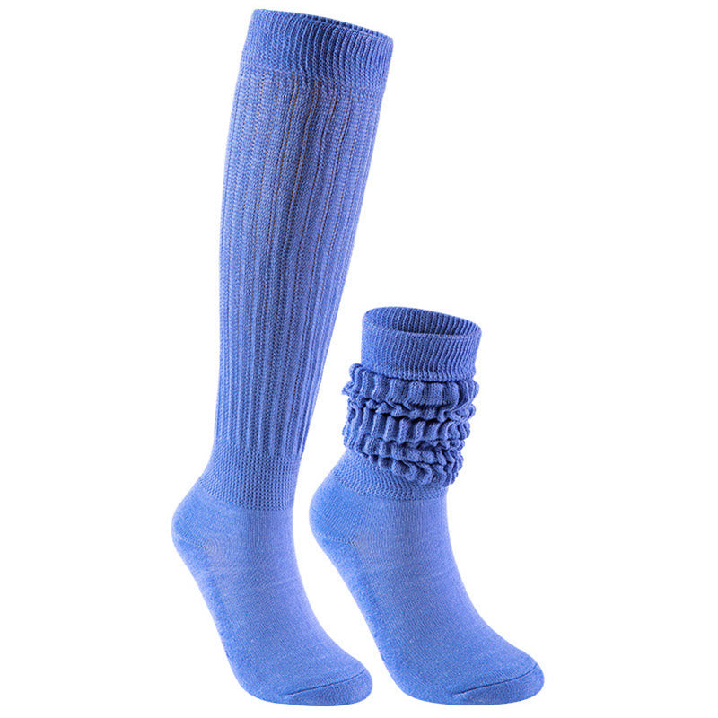 Chaussettes souples couleur bonbon (2 paires) - Bleu clair - EU36-42 (US3-8.5) - image 14