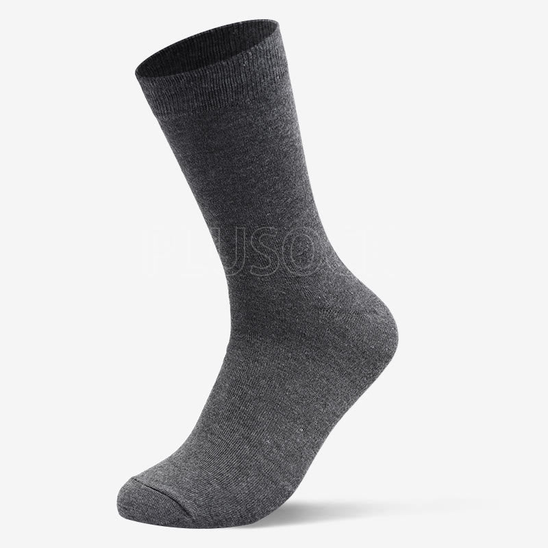 Chaussettes Plusock couleur unie (8 paires) - 45-50 - Gris foncé - Veau - image 8