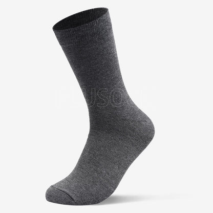Chaussettes Plusock couleur unie (8 paires) - 45-50 - Gris foncé - Veau - image 8
