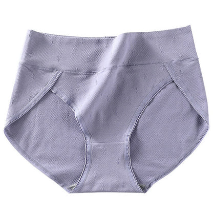 Culotte antibactérienne taille haute (6 paires) - Violet - 4XL - image 9
