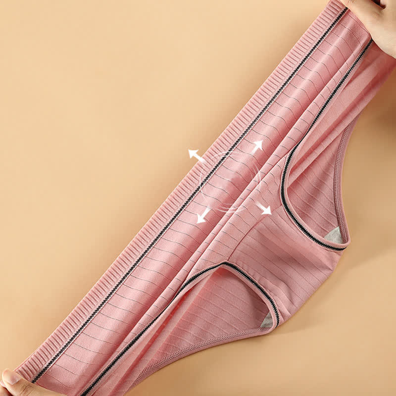 Culottes en coton taille basse (5 paires) - image 7