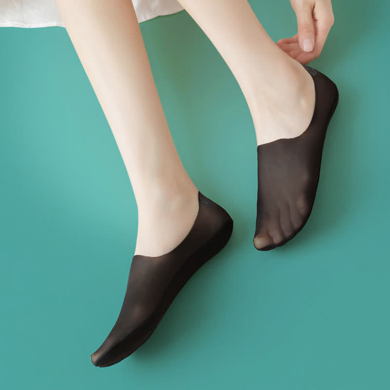 Chaussettes invisibles ultra-fines (5 paires) - image 2