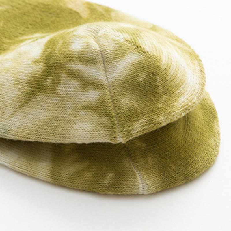 Chaussettes courtes colorées tie-dye Plusock (4 paires) - image 9