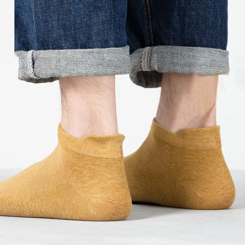 Chaussettes en coton multicolores Plusock (3 paires) - image 4