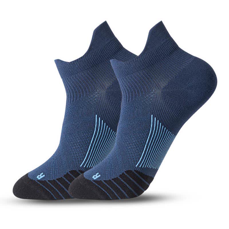 Chaussettes de compression confortables pour le sport (6 paires) - Bleu marine - EU41-44 (US7.5-10) - image 5