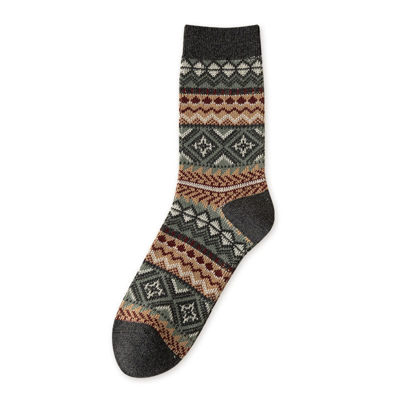 Chaussettes rétro respirantes mi-mollet (3 paires) - image 16
