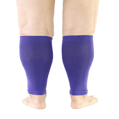 Chaussettes de compression multicolores à larges mollets