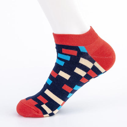 Chaussettes à carreaux (5 paires) - image 5