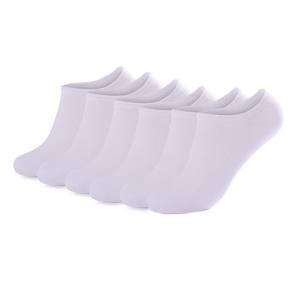 Chaussettes invisibles en maille Plusock (3 paires) - Blanc - EU44-49 (US10-14) - image 14