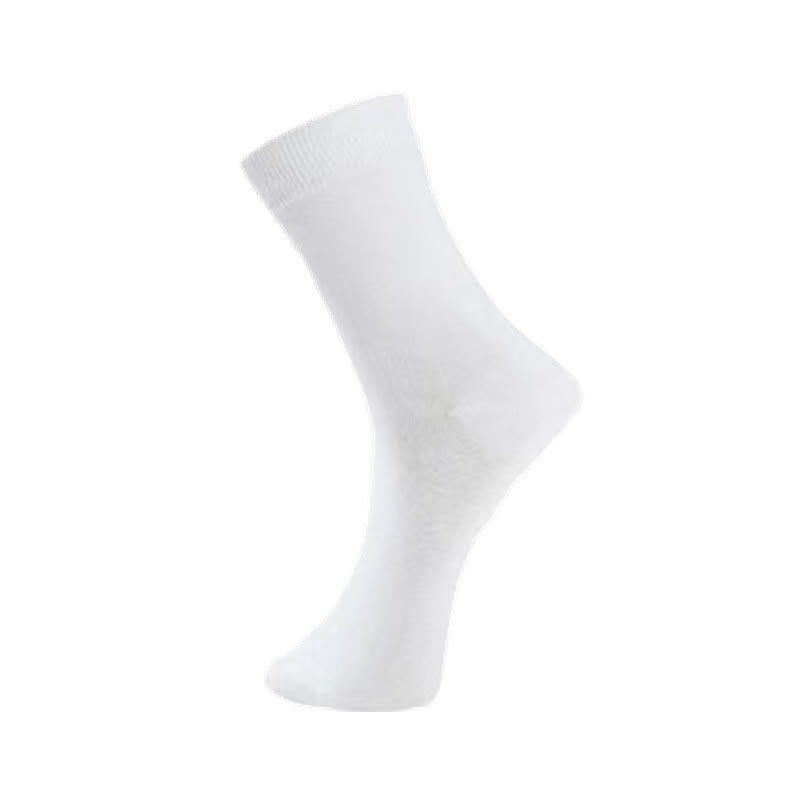 Chaussettes Plusock couleur unie (8 paires) - 45-50 - Blanc - Veau - image 10