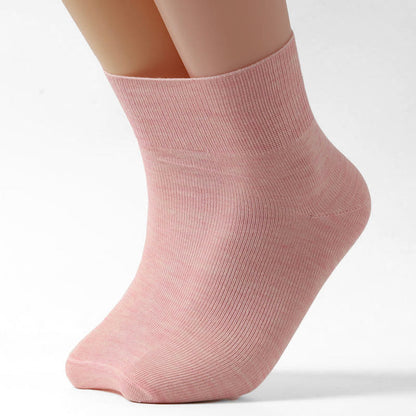 Lot de chaussettes Plusock sans coutures, quart de pouce - 45-50 - Rose - 5 paires - image 10