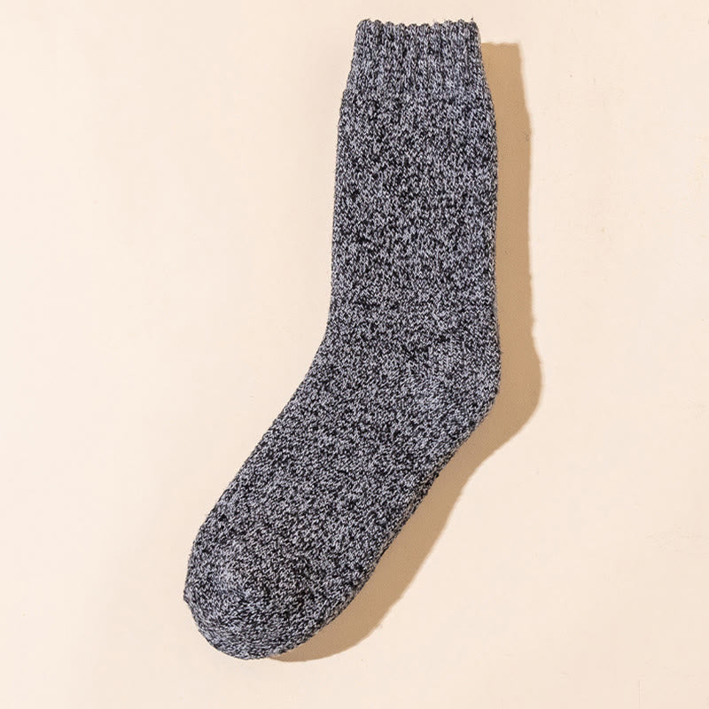 Chaussettes thermiques épaisses (5 paires) - Noir - EU40-47 (US7-13) - image 3
