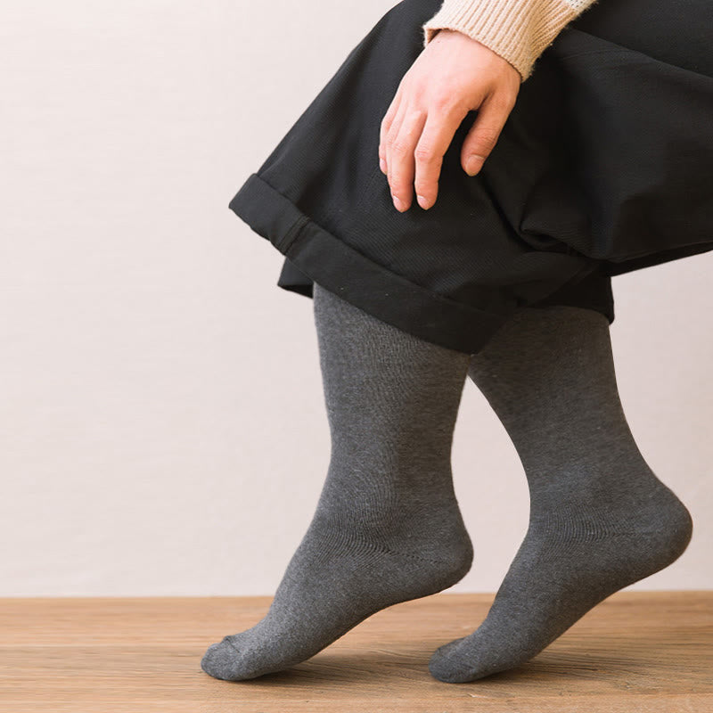 Chaussettes thermiques épaisses montantes Plusock (5 paires) - image 3