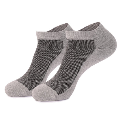 Chaussettes Plusock Stitching Color Ankle Socks (3 paires) - EU44-49 (US10-14) - Gris - image 11