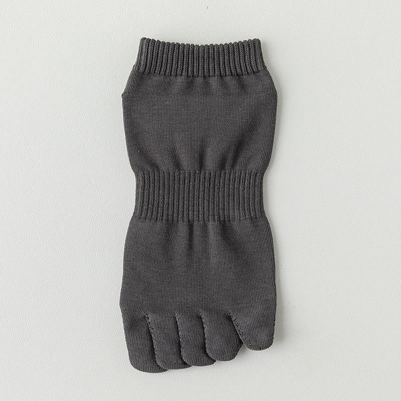 Chaussettes d'alignement des cinq orteils (5 paires) - Gris foncé - EU39-46 (US5-12) - image 15
