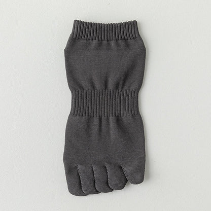 Chaussettes d'alignement des cinq orteils (5 paires) - Gris foncé - EU39-46 (US5-12) - image 15