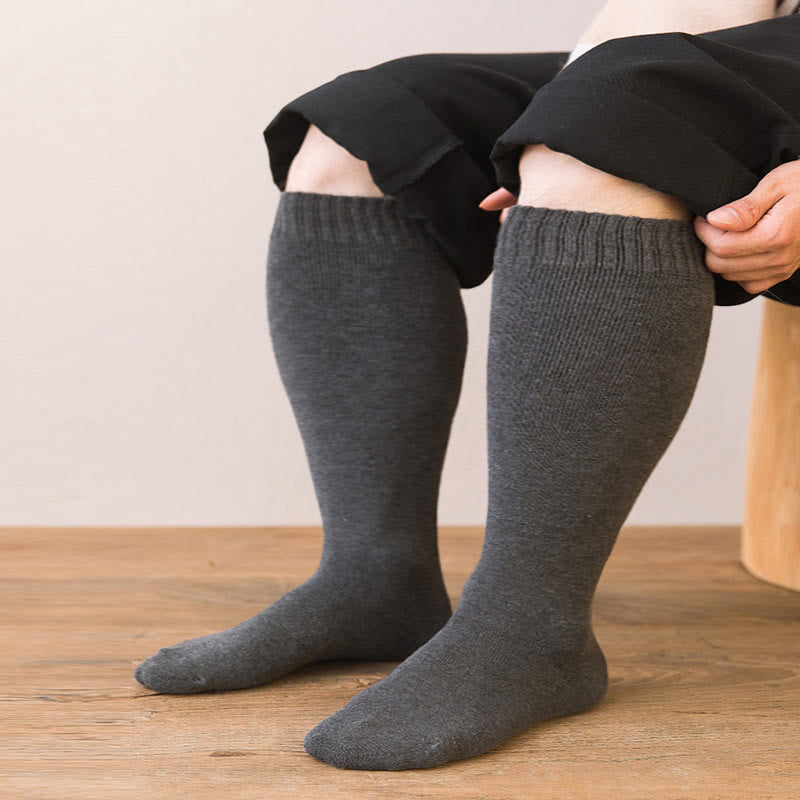 Chaussettes thermiques épaisses montantes jusqu'aux genoux (5 paires) - image 1