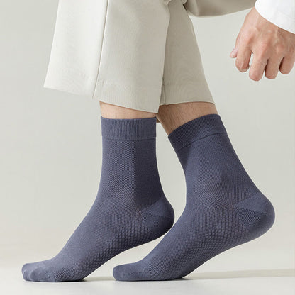 Chaussettes en maille de coton (5 paires) - image 5