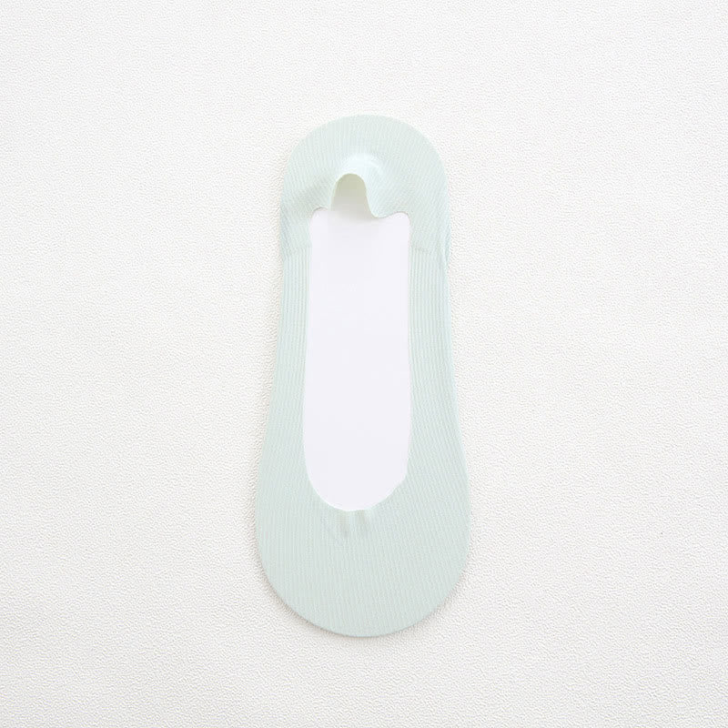 Chaussettes bateau Plusock 100% coton (7 paires) - Vert - EU41-45 (US9-13) - image 14