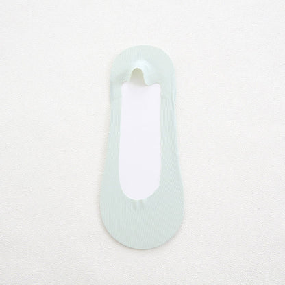 Chaussettes bateau Plusock 100% coton (7 paires) - Vert - EU41-45 (US9-13) - image 14