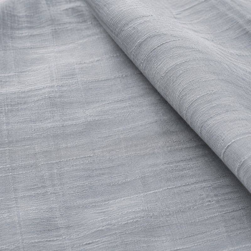Robe midi en mélange de coton texturé - image 4