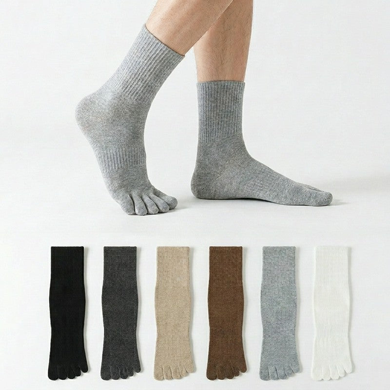 Chaussettes d'alignement en coton pour tous les jours (6 paires) - image 0