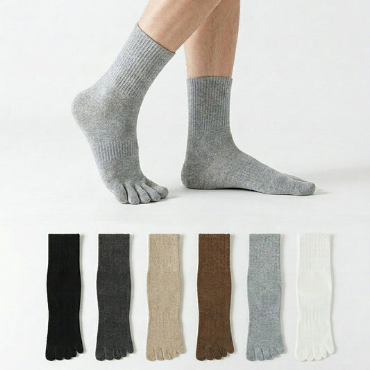 Chaussettes d'alignement en coton pour tous les jours (6 paires) - image 0