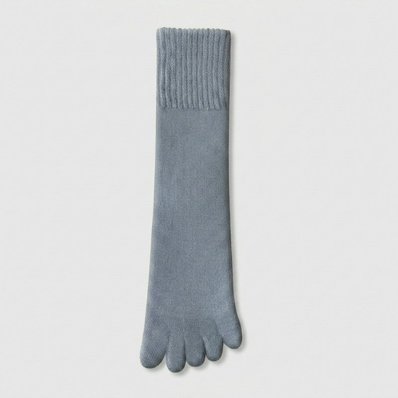 Chaussettes d'alignement en laine mélangée pour tous les jours (3 paires) - Gris - EU39-44(US6-10) - image 6