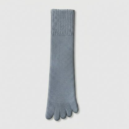 Chaussettes d'alignement en laine mélangée pour tous les jours (3 paires) - Gris - EU39-44(US6-10) - image 6