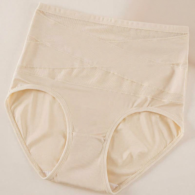 Culotte gainante taille haute en résille - Nu - 2XL - image 14