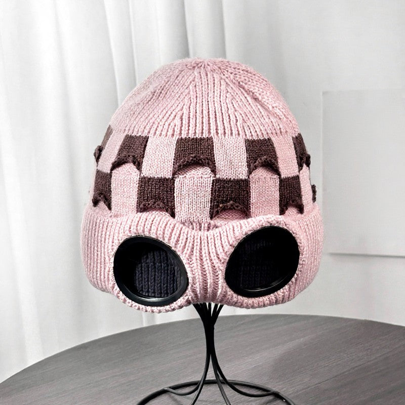 Bonnet côtelé à lunettes - Rose - One Size - image 6